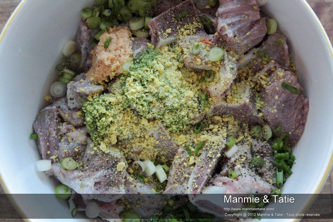 viande de boeuf pour soup joumou